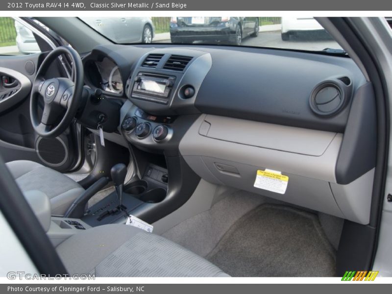 Classic Silver Metallic / Sand Beige 2012 Toyota RAV4 I4 4WD