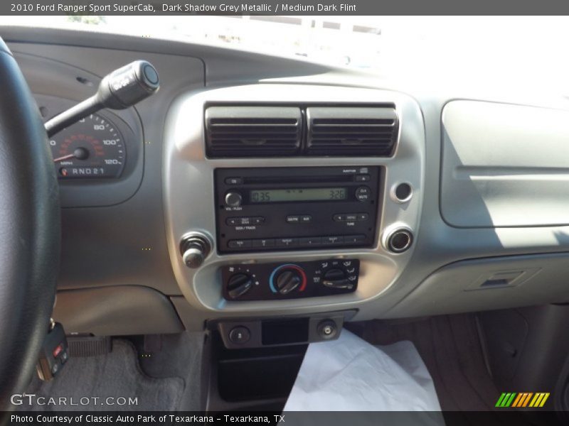 Dark Shadow Grey Metallic / Medium Dark Flint 2010 Ford Ranger Sport SuperCab