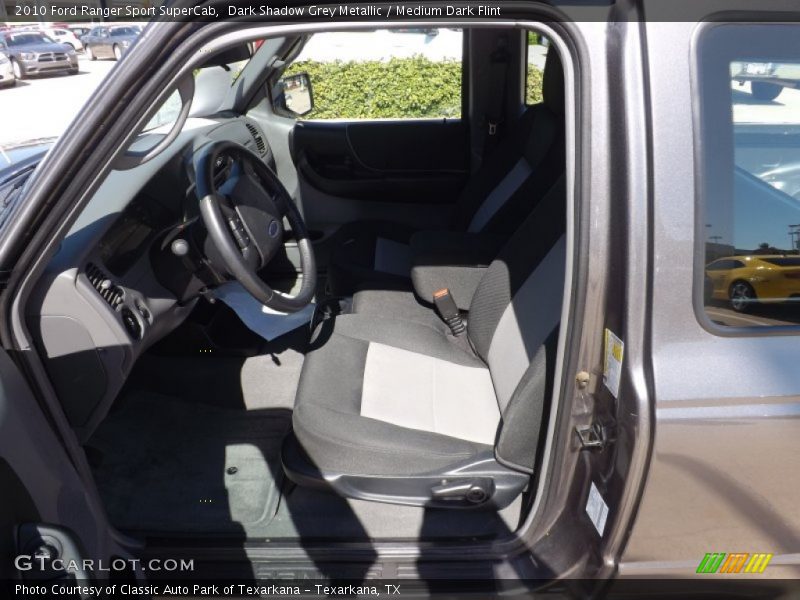 Dark Shadow Grey Metallic / Medium Dark Flint 2010 Ford Ranger Sport SuperCab