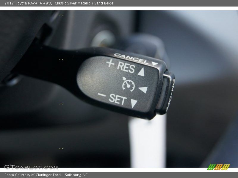 Classic Silver Metallic / Sand Beige 2012 Toyota RAV4 I4 4WD