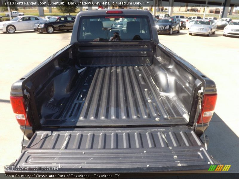 Dark Shadow Grey Metallic / Medium Dark Flint 2010 Ford Ranger Sport SuperCab