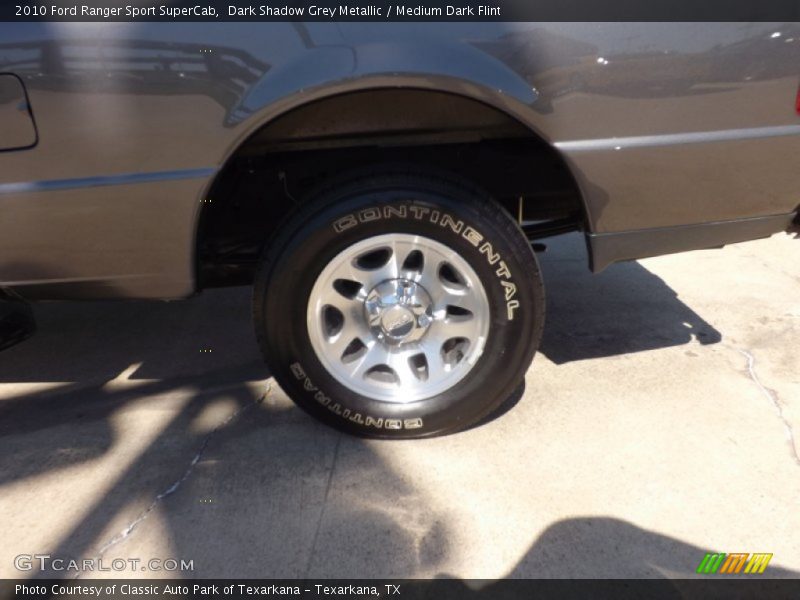 Dark Shadow Grey Metallic / Medium Dark Flint 2010 Ford Ranger Sport SuperCab