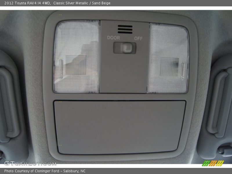 Classic Silver Metallic / Sand Beige 2012 Toyota RAV4 I4 4WD