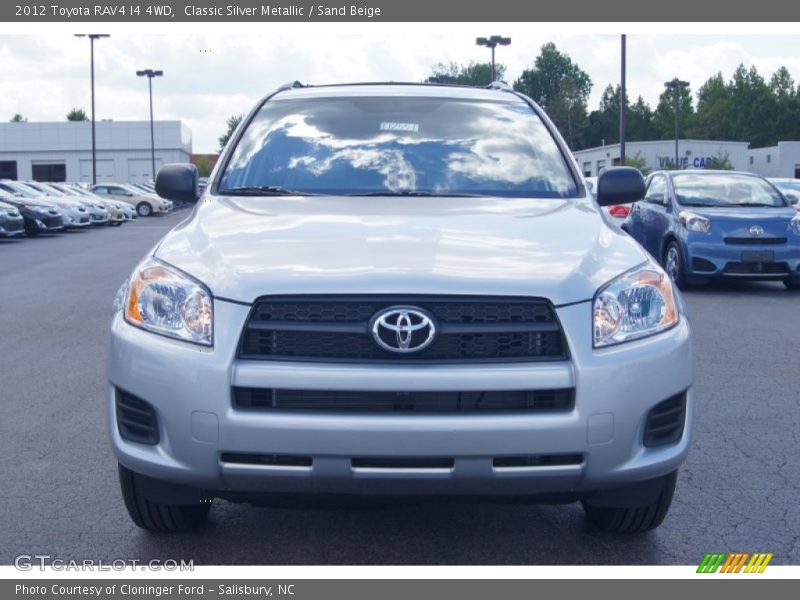 Classic Silver Metallic / Sand Beige 2012 Toyota RAV4 I4 4WD