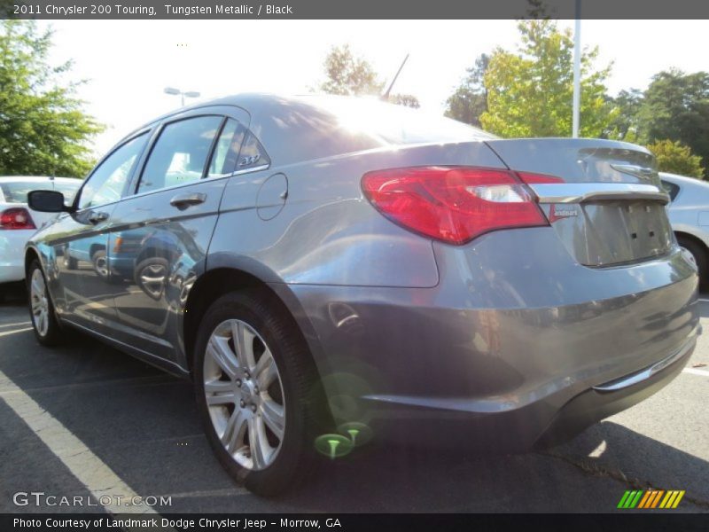 Tungsten Metallic / Black 2011 Chrysler 200 Touring