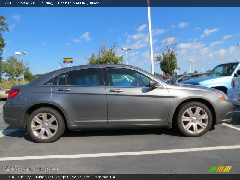 Tungsten Metallic / Black 2011 Chrysler 200 Touring