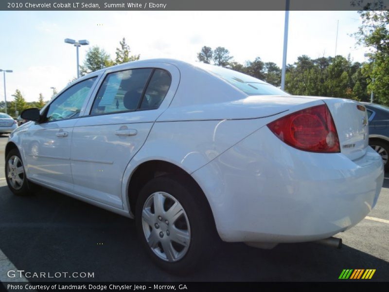 Summit White / Ebony 2010 Chevrolet Cobalt LT Sedan