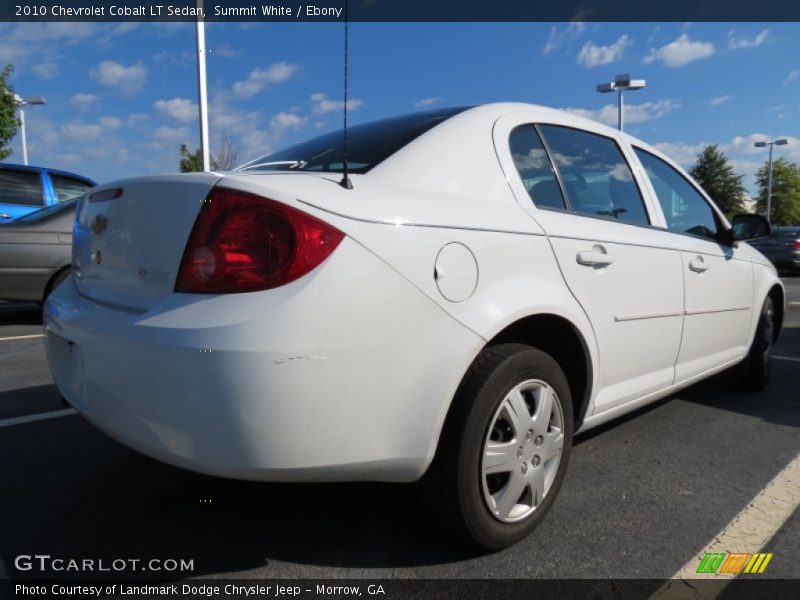 Summit White / Ebony 2010 Chevrolet Cobalt LT Sedan