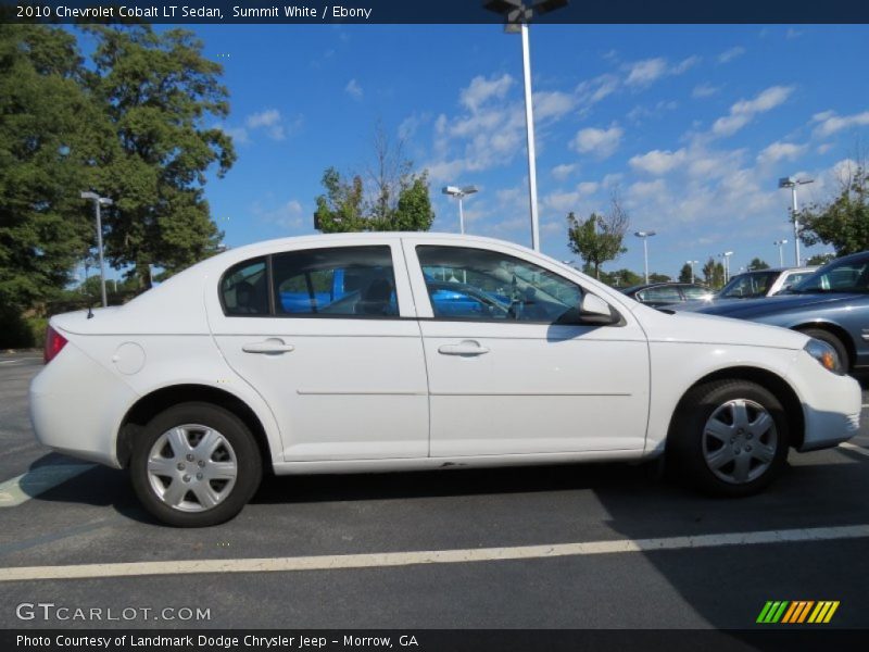 Summit White / Ebony 2010 Chevrolet Cobalt LT Sedan