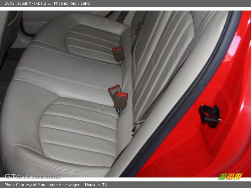 Phoenix Red / Sand 2002 Jaguar X-Type 2.5