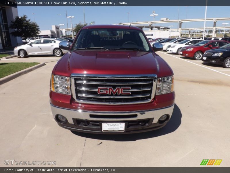 Sonoma Red Metallic / Ebony 2013 GMC Sierra 1500 SLE Crew Cab 4x4