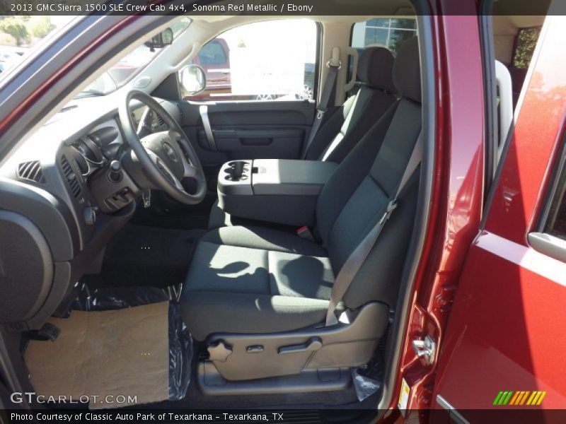 Sonoma Red Metallic / Ebony 2013 GMC Sierra 1500 SLE Crew Cab 4x4