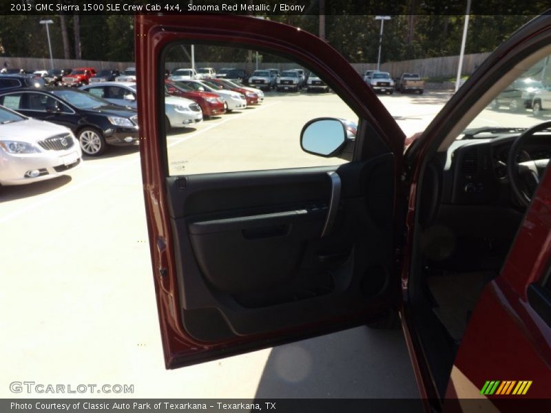 Sonoma Red Metallic / Ebony 2013 GMC Sierra 1500 SLE Crew Cab 4x4