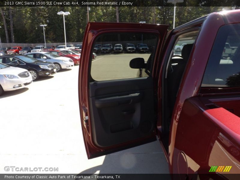 Sonoma Red Metallic / Ebony 2013 GMC Sierra 1500 SLE Crew Cab 4x4