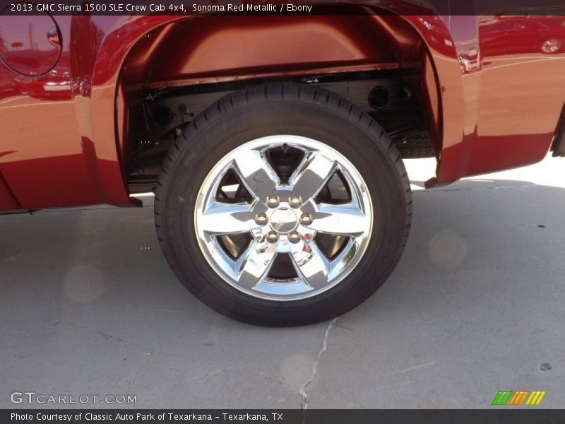 Sonoma Red Metallic / Ebony 2013 GMC Sierra 1500 SLE Crew Cab 4x4