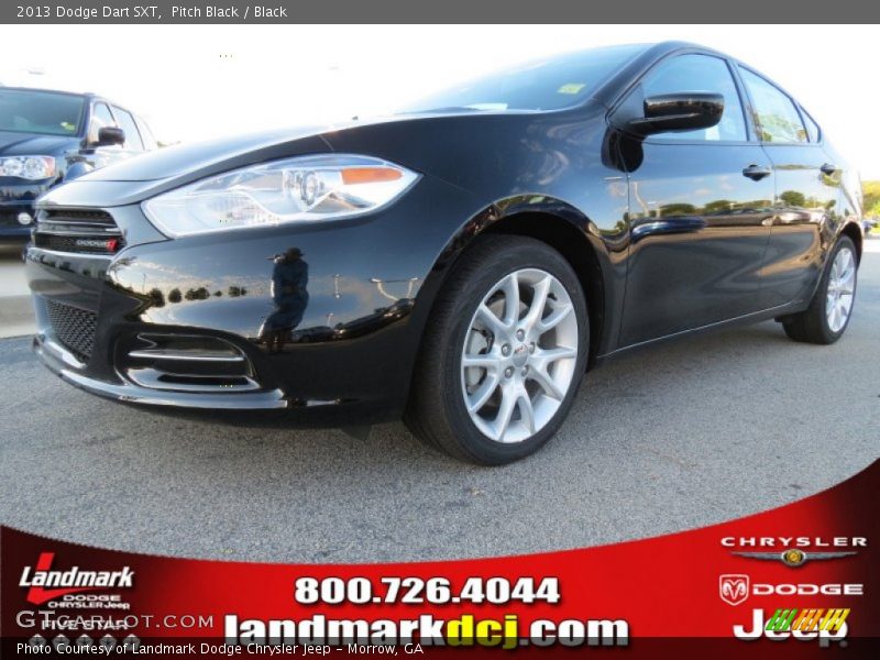 Pitch Black / Black 2013 Dodge Dart SXT