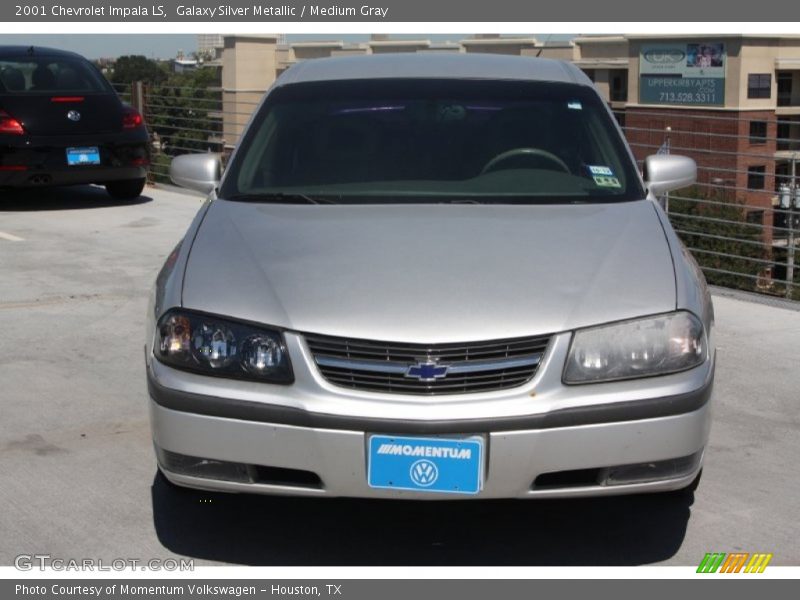 Galaxy Silver Metallic / Medium Gray 2001 Chevrolet Impala LS