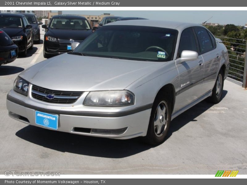 Galaxy Silver Metallic / Medium Gray 2001 Chevrolet Impala LS