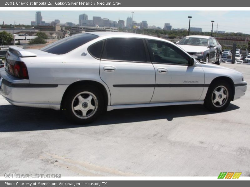 Galaxy Silver Metallic / Medium Gray 2001 Chevrolet Impala LS