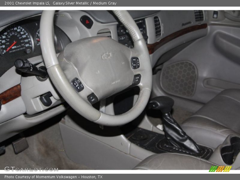 Galaxy Silver Metallic / Medium Gray 2001 Chevrolet Impala LS