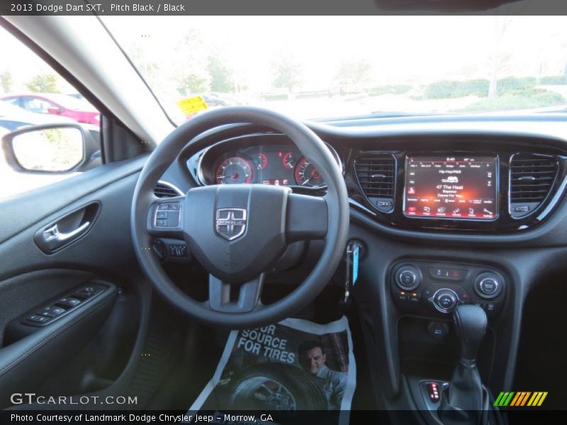 Pitch Black / Black 2013 Dodge Dart SXT