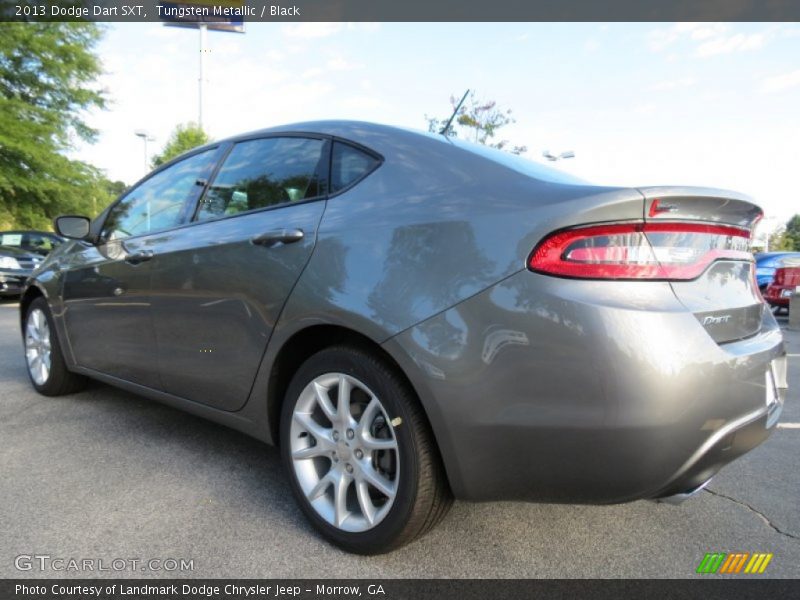 Tungsten Metallic / Black 2013 Dodge Dart SXT