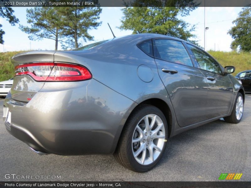 Tungsten Metallic / Black 2013 Dodge Dart SXT