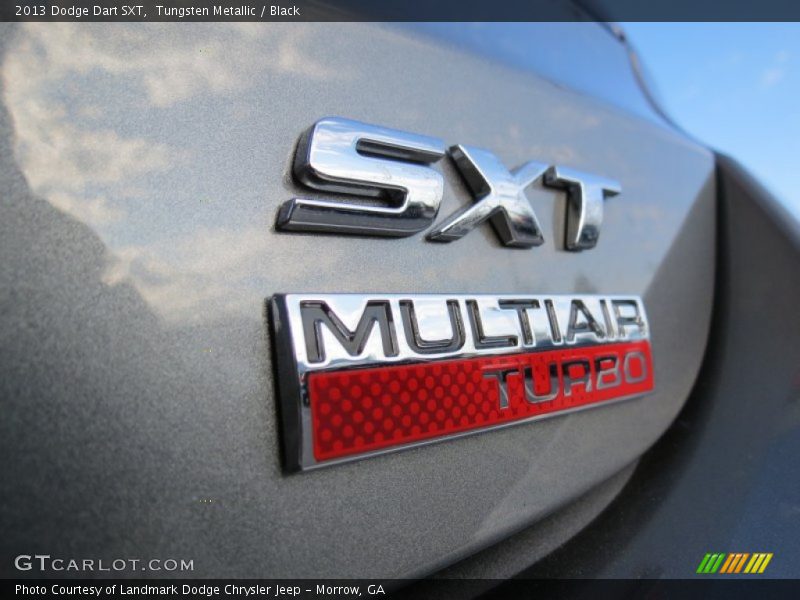 Tungsten Metallic / Black 2013 Dodge Dart SXT
