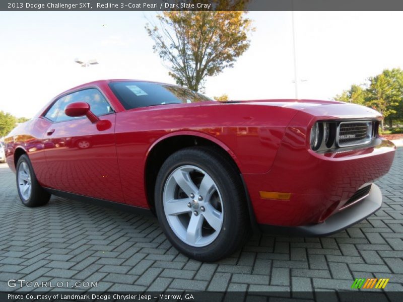 Redline 3-Coat Pearl / Dark Slate Gray 2013 Dodge Challenger SXT
