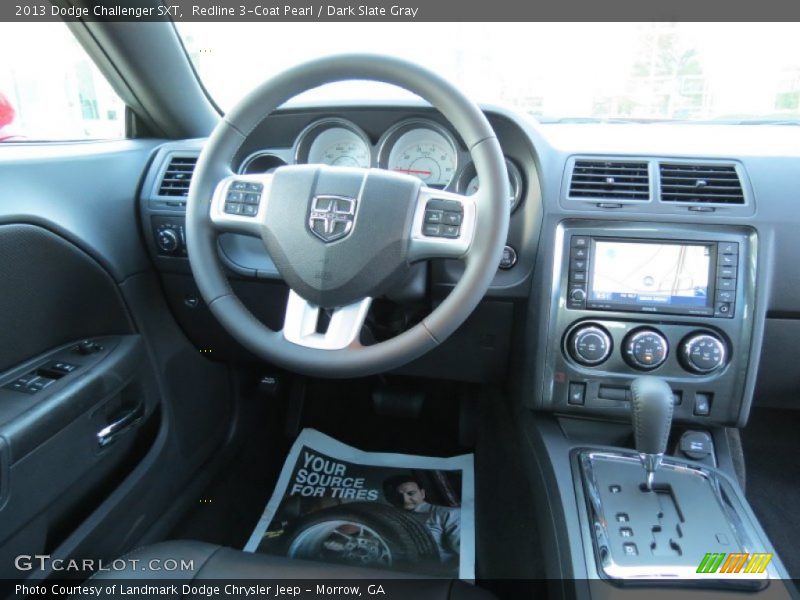 Redline 3-Coat Pearl / Dark Slate Gray 2013 Dodge Challenger SXT