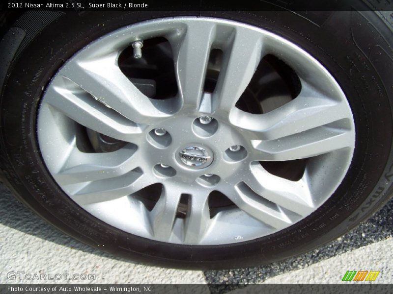 Super Black / Blonde 2012 Nissan Altima 2.5 SL