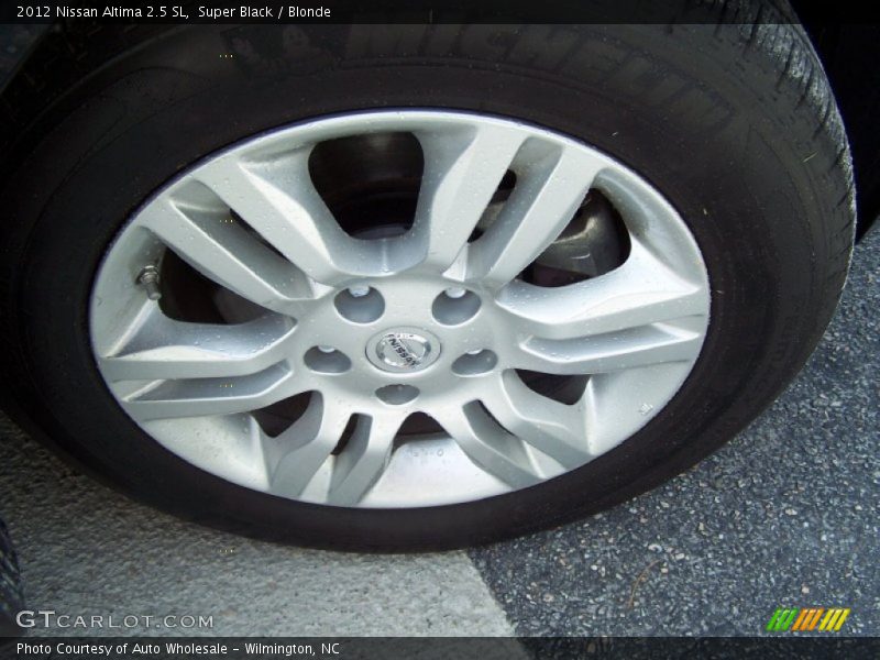 Super Black / Blonde 2012 Nissan Altima 2.5 SL