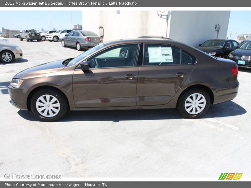 Toffee Brown Metallic / Latte Macchiato 2013 Volkswagen Jetta S Sedan