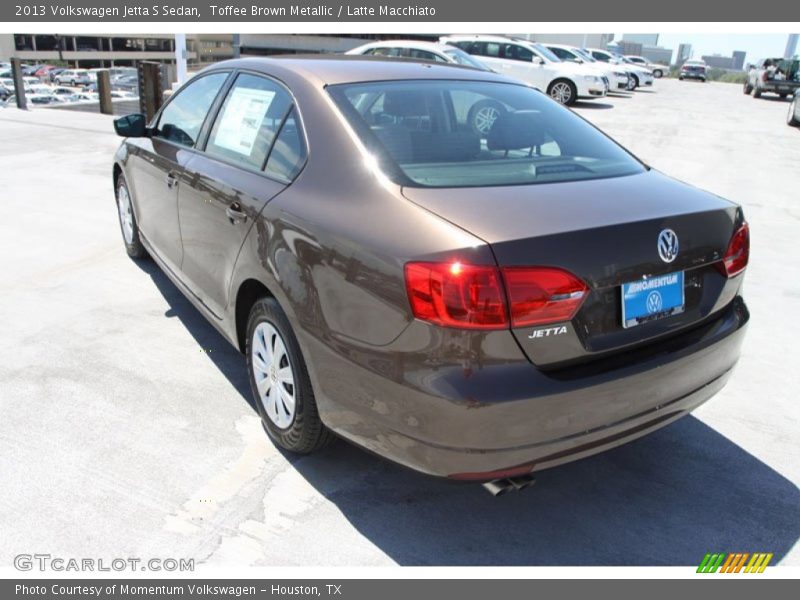 Toffee Brown Metallic / Latte Macchiato 2013 Volkswagen Jetta S Sedan