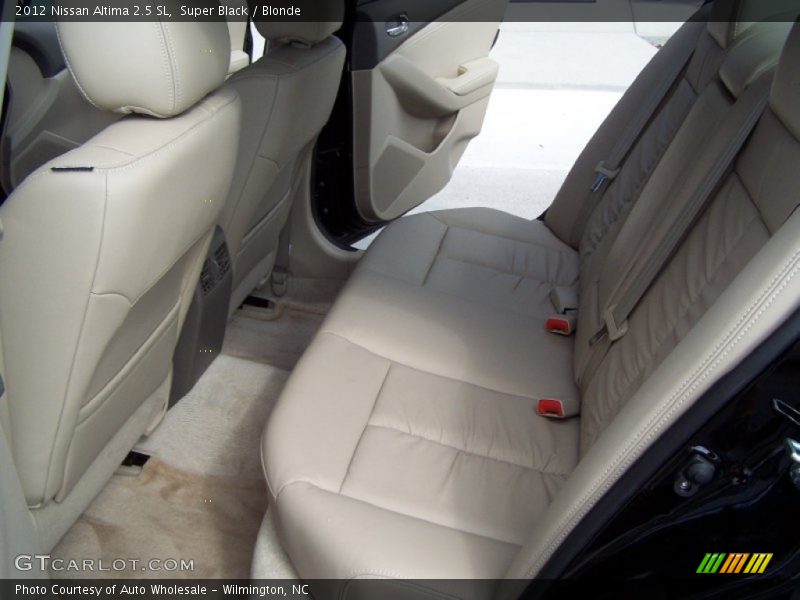 Super Black / Blonde 2012 Nissan Altima 2.5 SL