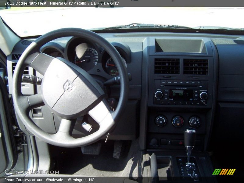 Mineral Gray Metallic / Dark Slate Gray 2011 Dodge Nitro Heat