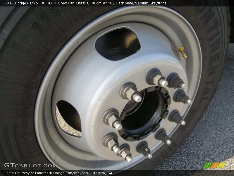 Bright White / Dark Slate/Medium Graystone 2012 Dodge Ram 5500 HD ST Crew Cab Chassis