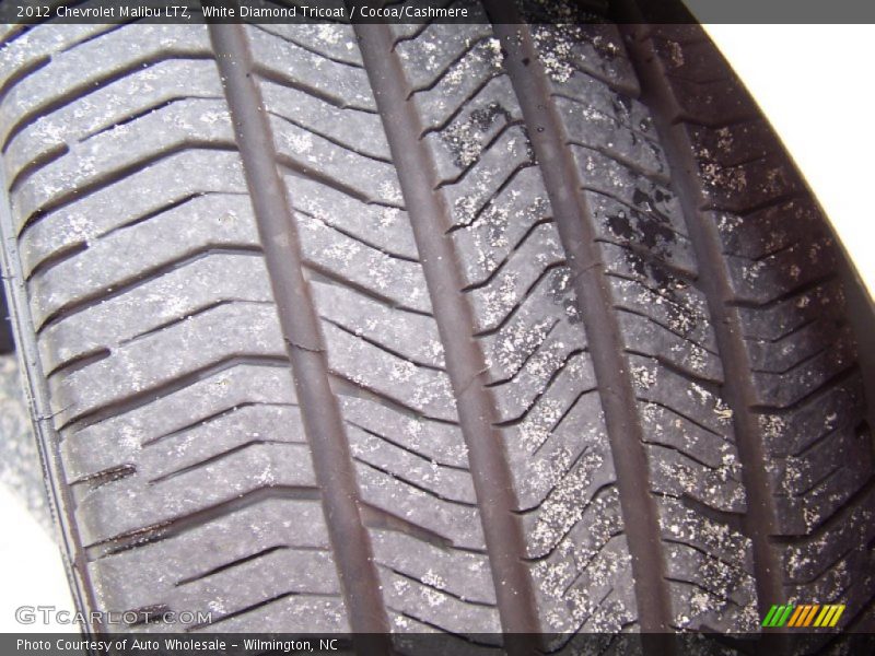 White Diamond Tricoat / Cocoa/Cashmere 2012 Chevrolet Malibu LTZ