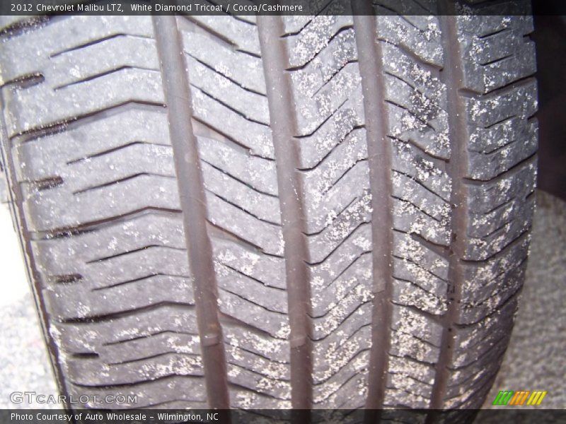 White Diamond Tricoat / Cocoa/Cashmere 2012 Chevrolet Malibu LTZ