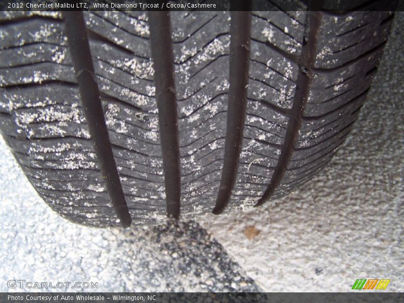 White Diamond Tricoat / Cocoa/Cashmere 2012 Chevrolet Malibu LTZ