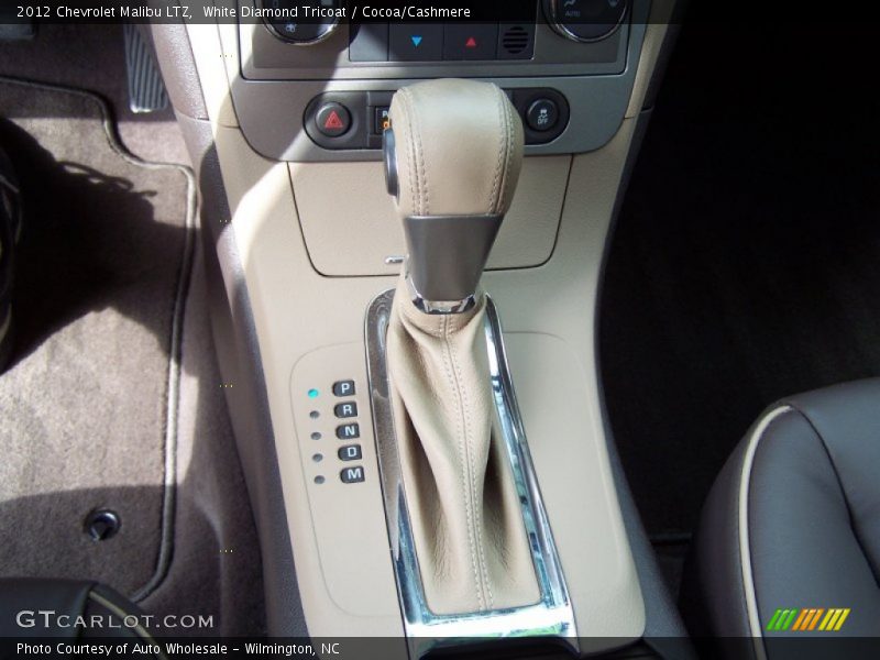 White Diamond Tricoat / Cocoa/Cashmere 2012 Chevrolet Malibu LTZ