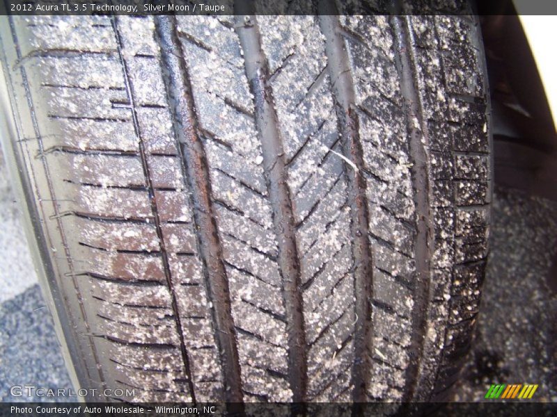 Silver Moon / Taupe 2012 Acura TL 3.5 Technology