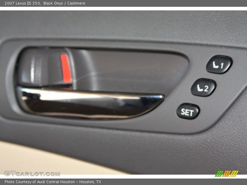 Black Onyx / Cashmere 2007 Lexus ES 350