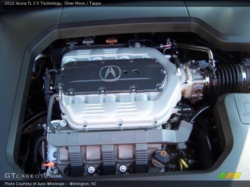 Silver Moon / Taupe 2012 Acura TL 3.5 Technology