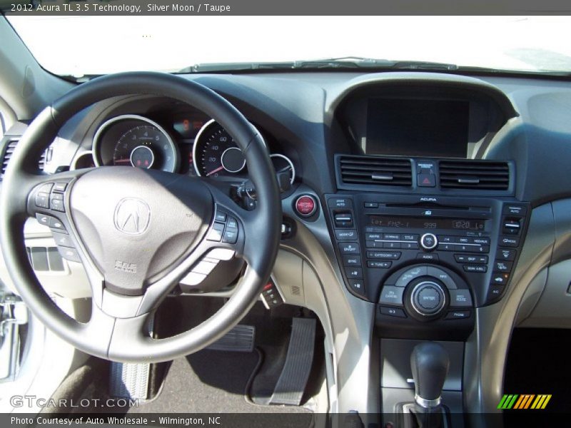 Silver Moon / Taupe 2012 Acura TL 3.5 Technology