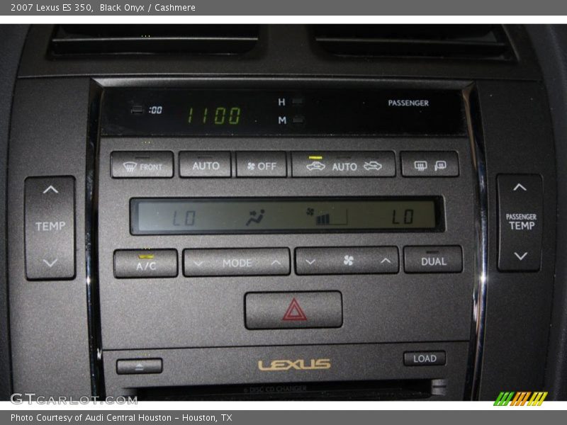 Black Onyx / Cashmere 2007 Lexus ES 350