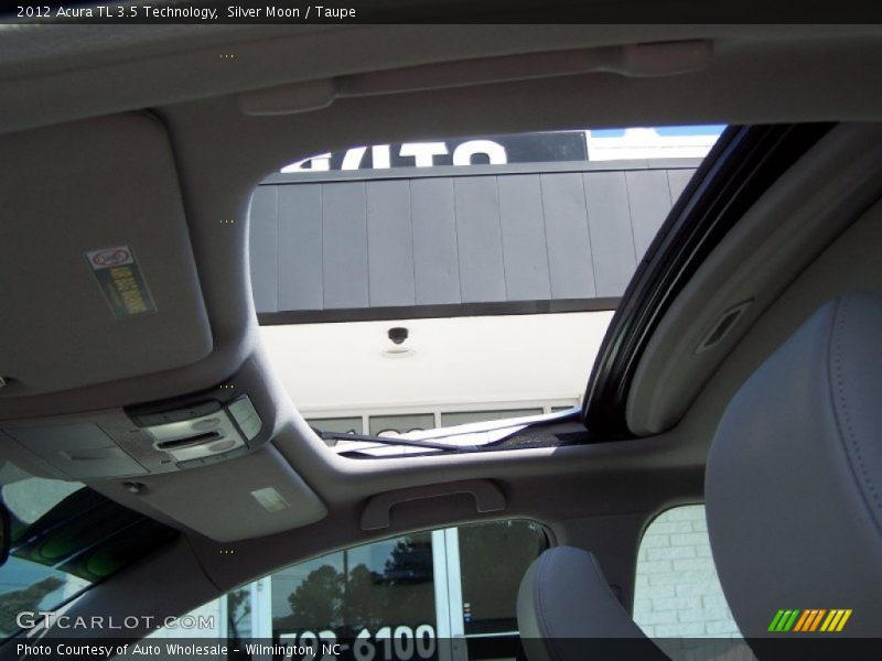 Silver Moon / Taupe 2012 Acura TL 3.5 Technology
