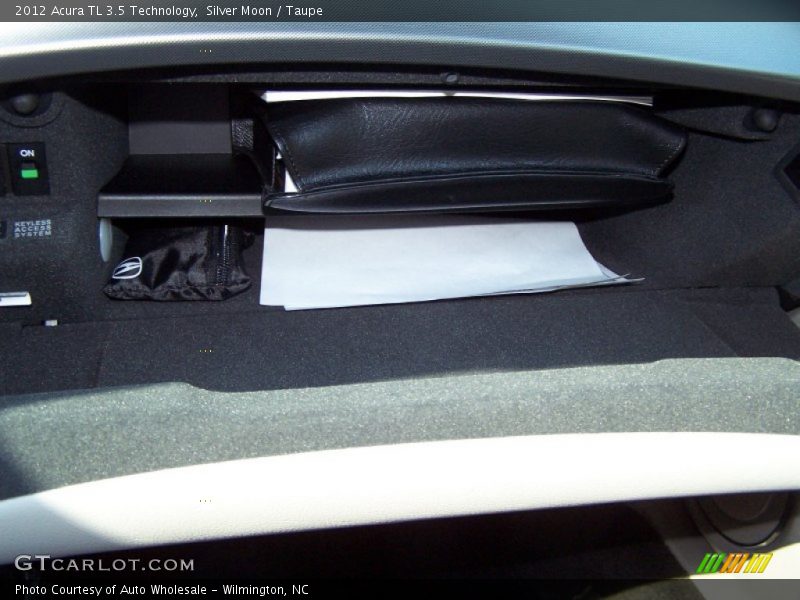 Silver Moon / Taupe 2012 Acura TL 3.5 Technology