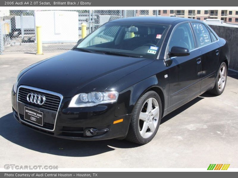 Brilliant Black / Ebony 2006 Audi A4 2.0T Sedan