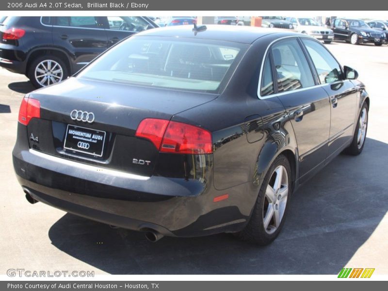 Brilliant Black / Ebony 2006 Audi A4 2.0T Sedan